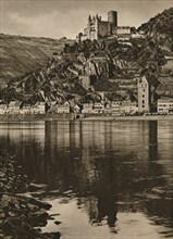 'St. Goarshausen. Burg Katz', 1931. Artist: Kurt Hielscher.