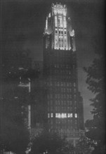 American Radiator Company Building, New York, 1925. Artist: Unknown.