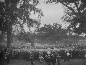 18th green, The Country Club, Brookline, Massachusetts, 1925. Artist: Unknown.