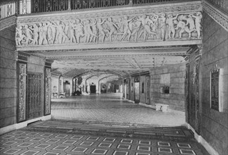Main foyer from the entrance, Capitol Theatre, Chicago, Illinois, 1925. Artist: Unknown.