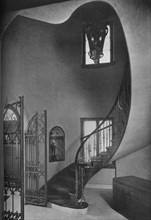Stair hall, Casa Bournita, Green's Farms, Westport, Connecticut, 1926. Artist: Unknown.