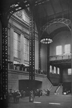 Secondary concourse, Chicago Union Station, Illinois, 1926. Artist: Unknown.