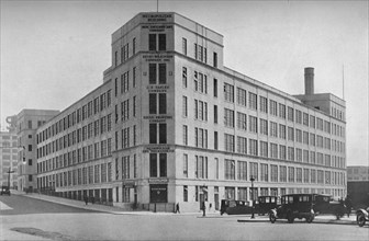 Printing Building, Metropolitan Life Insurance Company, Long Island City, New York, 1922. Artist: Unknown.