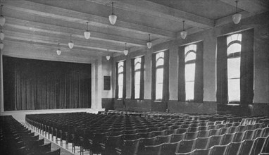 Interior of the auditorium, David Worth Dennis Junior High School, Richmond, Indiana, 1922. Artist: Unknown.