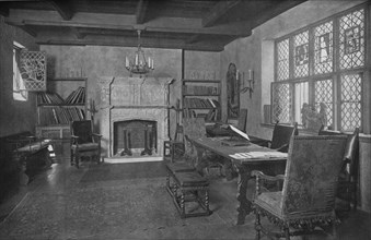 Reception room, office and residence of Frederick Sterner, New York, 1922.  Artist: Unknown.