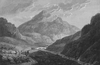 'A View of Ben Eim', 1813. Artist: Samuel Middiman.