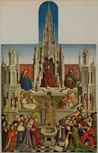 'La Fuente De La Vida', (The Fountain of Grace), 1430-1455, (c1934). Artist: Jan van Eyck.