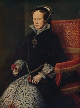 'La Reina Maria De Inglaterra', (Mary Tudor, Queen of England), 1554, (c1934). Artist: Antonis Mor.