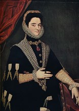 'Marie of Austria - Empress of Germany, 1528-1603', 16th century, (1910). Artist: Juan Pantoja de la Cruz.