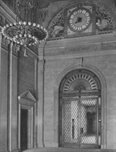 End of main entrance hall, Standard Oil Building, New York City, 1924. Artist: Unknown.