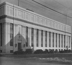 Principal facade of the Masonic Temple, Birmingham, Alabama, 1924. Artist: Unknown.