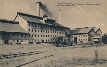 'Central Vertientes Sugar Mill, Camaguey, Cuba', c1910. Artist: Unknown.