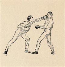 'Guard for Left-Hand Lead at Head', 1912. Artist: Unknown.