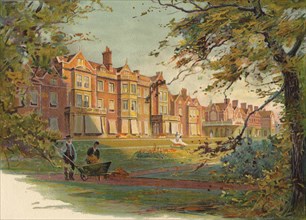 'Sandringham House', c1890. Artist: Unknown.