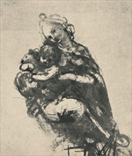 'Madonna and Child with a Cat', c1475 (1945). Artist: Leonardo da Vinci.