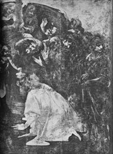 'Adoration of the Magi - Right-hand lower portion', c1481 (1945). Artist: Leonardo da Vinci.