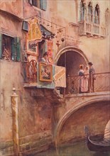 'An Antiquity Shop, Venice', c1900 (1913). Artist: Walter Frederick Roofe Tyndale.