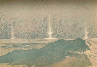 'Moonlight Phenomena at the Beginning of the Polar Night, November 1893', (1897). Artist: Fridtjof Nansen.