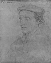 'A Man: Unknown',  c1532-1543 (1945). Artists: Hans Holbein the Younger, Unknown.