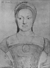 'Mary Zouch',  c1532-1543 (1945). Artist: Hans Holbein the Younger.