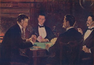 'The Whist Players', c1900, (c1915). Artist: John Maler Collier.