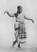 'Nauch Dancing Girl', c1890, (1910). Artist: Alfred William Amandus Plate.