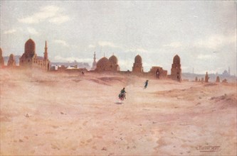 'A Dusty Day at the Tombs of the Khalifs', c1880, (1904). Artist: Robert George Talbot Kelly.