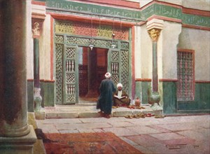 'Grill in the Mosque of the Sultan Kelaun', c1880, (1904). Artist: Robert George Talbot Kelly.