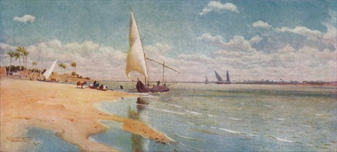 'A Breezy Day at Ayat', c1880, (1904). Artist: Robert George Talbot Kelly.