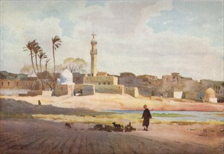 'The Village of Salamun', c1880, (1904). Artist: Robert George Talbot Kelly.