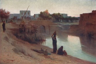 'Evening at Fakus', c1880, (1904). Artist: Robert George Talbot Kelly.