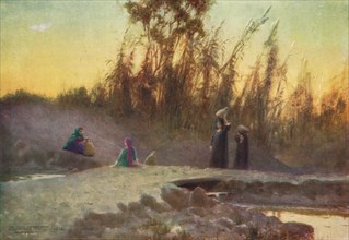'At the Well', c1880, (1904). Artist: Robert George Talbot Kelly.