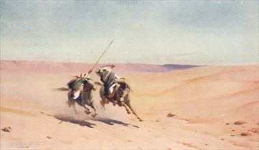 'A Duel', c1880, (1904). Artist: Robert George Talbot Kelly.