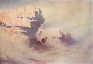 'A Sandstorm', c1880, (1904). Artist: Robert George Talbot Kelly.