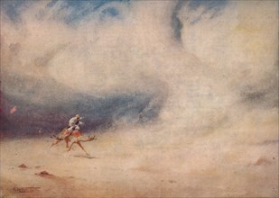 'Whirlwind in the Desert', c1880, (1904). Artist: Robert George Talbot Kelly.