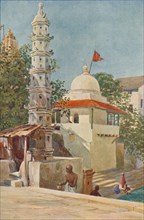 'The Walkeshwar Temple, Bombay, c1880 (1905). Creator: Alexander Henry Hallam Murray.