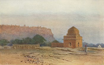 'Gwalior Fort Before Sunrise', c1880 (1905). Creator: Alexander Henry Hallam Murray.