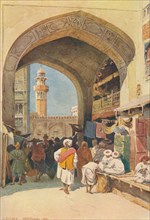 'A Gateway in the Bazaar, Lahore', c1880 (1905). Creator: Alexander Henry Hallam Murray.
