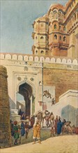 'The Ascent to the Palace, Jodhpur', c1880 (1905). Creator: Alexander Henry Hallam Murray.