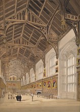 'Christ Church Hall Oxford', 1845. Artist: Unknown.