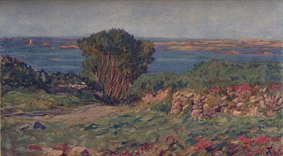 'Paysage De Bretegne', c1900, (1905). Artist: Jean Francis Auburtin.
