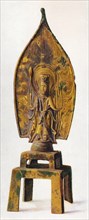 'Gilt Bronze Figure of Kuan-Yin', 334 AD, (1936). Artist: Unknown.