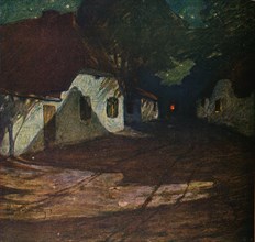 'A Moonlight Night', c1900, (1905). Artist: Ludwig Dettmann.