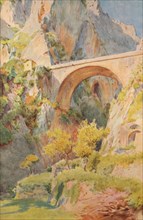 'Pont St. Louis', c1910, (1912). Artist: Walter Frederick Roofe Tyndale.
