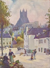 'Springtime in Brittany (Quimperlé)', 1911, (1913). Artist: Joseph Ratcliffe Skelton.
