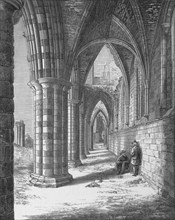'North Aisle', Whitby Abbey, c1880, (1897). Artist: Alexander Francis Lydon.