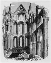 'North Transept', Whitby Abbey, c1880, (1897). Artist: Alexander Francis Lydon.
