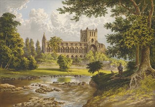 'Jedburgh Abbey', 1882, (1897). Artist: Alexander Francis Lydon.