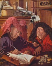 'Two Bankers or Usurers', c1540, (1939). Artist: Marinus van Reymerswaele.