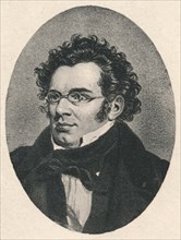 'Schubert.', 1819, (1895). Artist: August Weger.